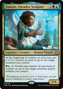 Zimone, Paradox Sculptor (FDN-126) [Foundations] Foil