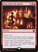 Burn Down the House (MID-131) [Innistrad: Midnight Hunt] Foil