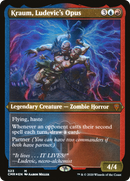 Kraum, Ludevic's Opus (Foil Etched) (CMR-523) [Commander Legends] Etched Foil