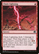Chain Lightning (DMR-113) [Dominaria Remastered] Foil