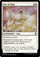 Vow of Duty (MKC-089) [Murders at Karlov Manor Commander]