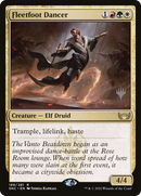 Fleetfoot Dancer (PPSNC-188) [Promo Pack: Streets of New Capenna Promos] Foil