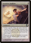 Iterative Analysis (CNS-006) [Conspiracy] Foil