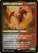 Rakdos, Lord of Riots (Foil Etched) (CMR-532) [Commander Legends] Etched Foil
