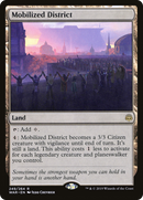 Mobilized District (WAR-249) [War of the Spark] Foil