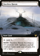 Faceless Haven (Extended Art) (KHM-371) [Kaldheim] Foil
