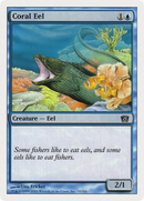 Coral Eel (8ED-070) [8th Edition] Foil