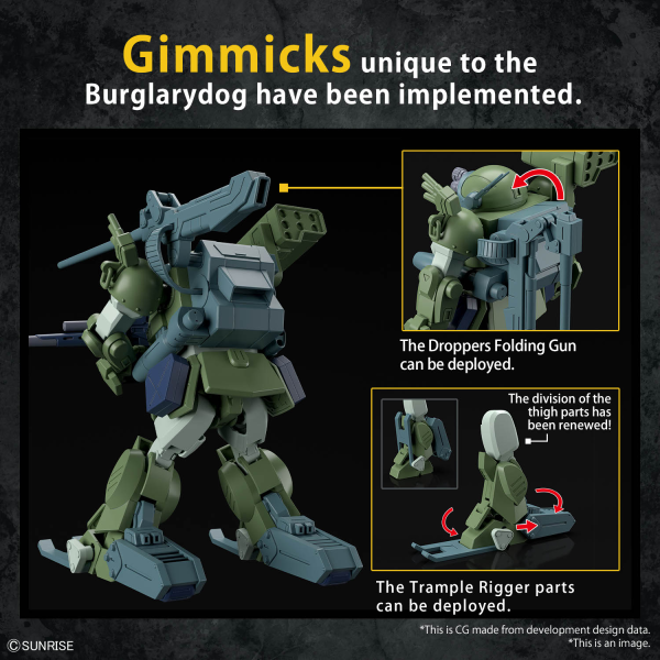 Armored Trooper Votoms: HG Burglary Dog