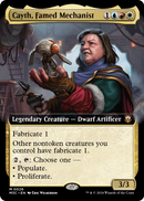 Cayth, Famed Mechanist (Extended Art) (M3C-026) [Modern Horizons 3 Commander]