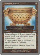 Bronze Calendar (UGL-071) [Unglued]