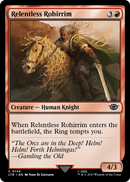 Relentless Rohirrim (LTR-144) [The Lord of the Rings: Tales of Middle-earth] Foil
