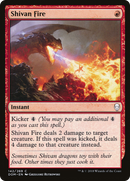 Shivan Fire (DOM-142) [Dominaria]