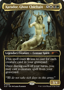 Karador, Ghost Chieftain (SLD-1646) (Borderless) [Secret Lair Drop]