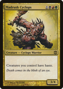 Madrush Cyclops (ARB-119) [Alara Reborn] Foil