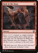 Kick in the Door (AFR-153) [Adventures in the Forgotten Realms] Foil