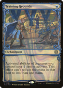 Training Grounds (Halo Foil) (MAT-193) (Showcase) [March of the Machine: The Aftermath] Foil