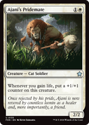 Ajani's Pridemate (FDN-135) [Foundations] Foil