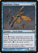 Knacksaw Clique (SHM-042) [Shadowmoor] Foil