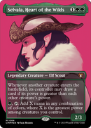 Selvala, Heart of the Wilds (Textured Foil) (CMM-1064) (Borderless) [Commander Masters] Foil