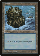 Island (Rocky Path) (TMP-335) [Tempest]