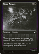 Siege Zombie (DBL-121) [Innistrad: Double Feature]