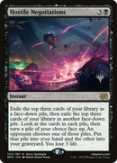 Hostile Negotiations (PPBRO-105) [Promo Pack: The Brothers' War Promos] Foil