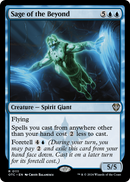 Sage of the Beyond (OTC-111) [Outlaws of Thunder Junction Commander]