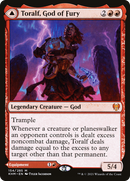 Toralf, God of Fury (KHM-154) [Kaldheim] Foil