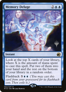 Memory Deluge (PPMID-62P) [Promo Pack: Innistrad: Midnight Hunt Promos] Foil