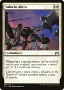 Valor in Akros (ORI-039) [Magic Origins] Foil
