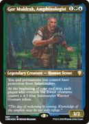Gor Muldrak, Amphinologist (Foil Etched) (CMR-597) [Commander Legends] Etched Foil