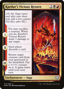 Kardur's Vicious Return (KHM-217) [Kaldheim] Foil