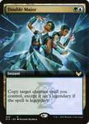 Double Major (Extended Art) (STX-340) [Strixhaven: School of Mages] Foil
