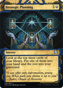 Strategic Planning (Foil Etched) (STA-020) (Borderless) [Strixhaven Mystical Archive] Foil