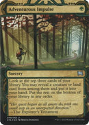 Adventurous Impulse (Foil Etched) (STA-049) (Borderless) [Strixhaven Mystical Archive] Foil