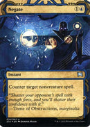 Negate (Foil Etched) (STA-018) (Borderless) [Strixhaven Mystical Archive] Foil