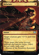 Infuriate (Foil Etched) (STA-041) (Borderless) [Strixhaven Mystical Archive] Foil