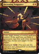 Increasing Vengeance (Foil Etched) (STA-040) (Borderless) [Strixhaven Mystical Archive] Foil