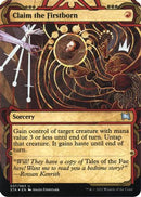 Claim the Firstborn (Foil Etched) (STA-037) (Borderless) [Strixhaven Mystical Archive] Foil