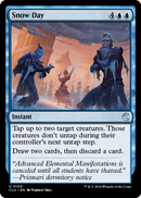 Snow Day (CLU-100) [Ravnica: Clue Edition]