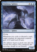 Ominous Sphinx (HOU-041) [Hour of Devastation]