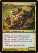 Rhox Brute (ARB-059) [Alara Reborn] Foil