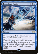 Ingenious Mastery (STX-044) [Strixhaven: School of Mages] Foil