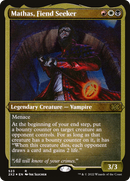 Mathas, Fiend Seeker (Foil Etched) (2X2-523) [Double Masters 2022] Foil