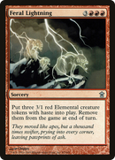 Feral Lightning (SOK-097) [Saviors of Kamigawa]