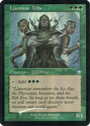 Llanowar Tribe (Retro Frame) (Foil Etched) (MH1-022) [Modern Horizons] Foil