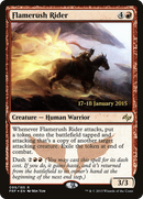 Flamerush Rider (PRE-099) [Fate Reforged Promos] Foil