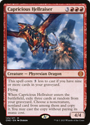 Capricious Hellraiser (ONE-125) [Phyrexia: All Will Be One] Foil