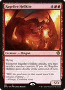 Ragefire Hellkite (DMU-285) [Dominaria United] Foil