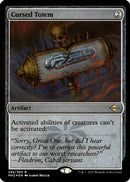 Cursed Totem (Foil Etched) (MH2-295) [Modern Horizons 2] Foil